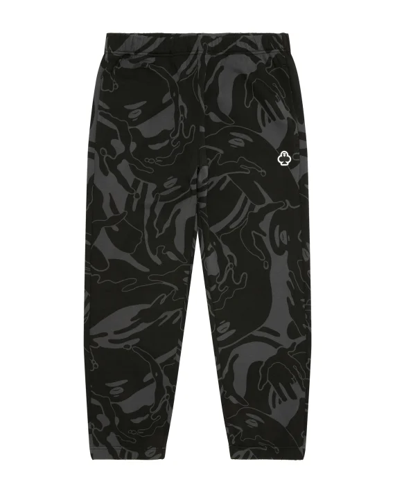 ايه ايه بي إي AAPENOW moonface camo sweat pants